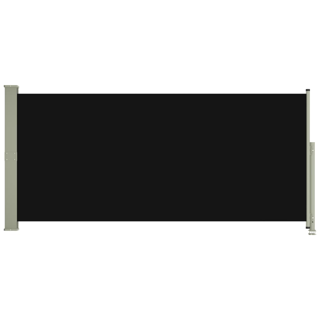 vidaXL ZatahovacĂ­ boÄŤnĂ­ markĂ˝za 140 x 300 cm ÄŤernĂˇ