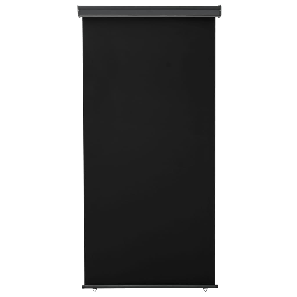 

vidaXL Balkonscherm 117x250 cm zwart