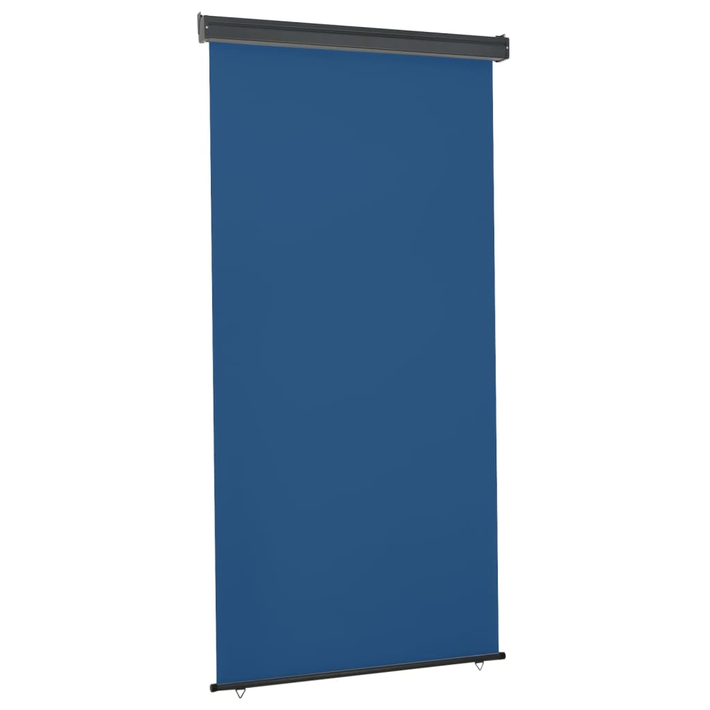 vidaXL Parvekkeen sivumarkiisi 122×250 cm sininen