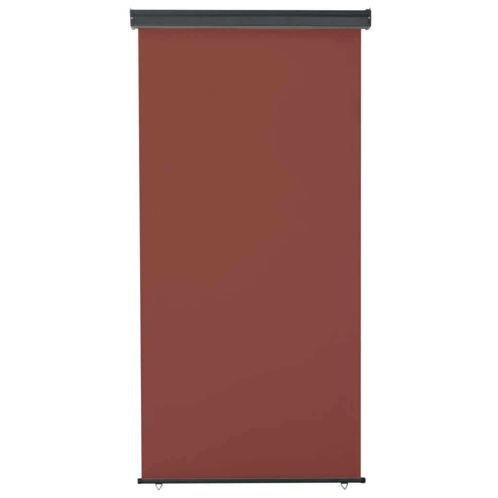 

vidaXL Balkonscherm 117x250 cm bruin