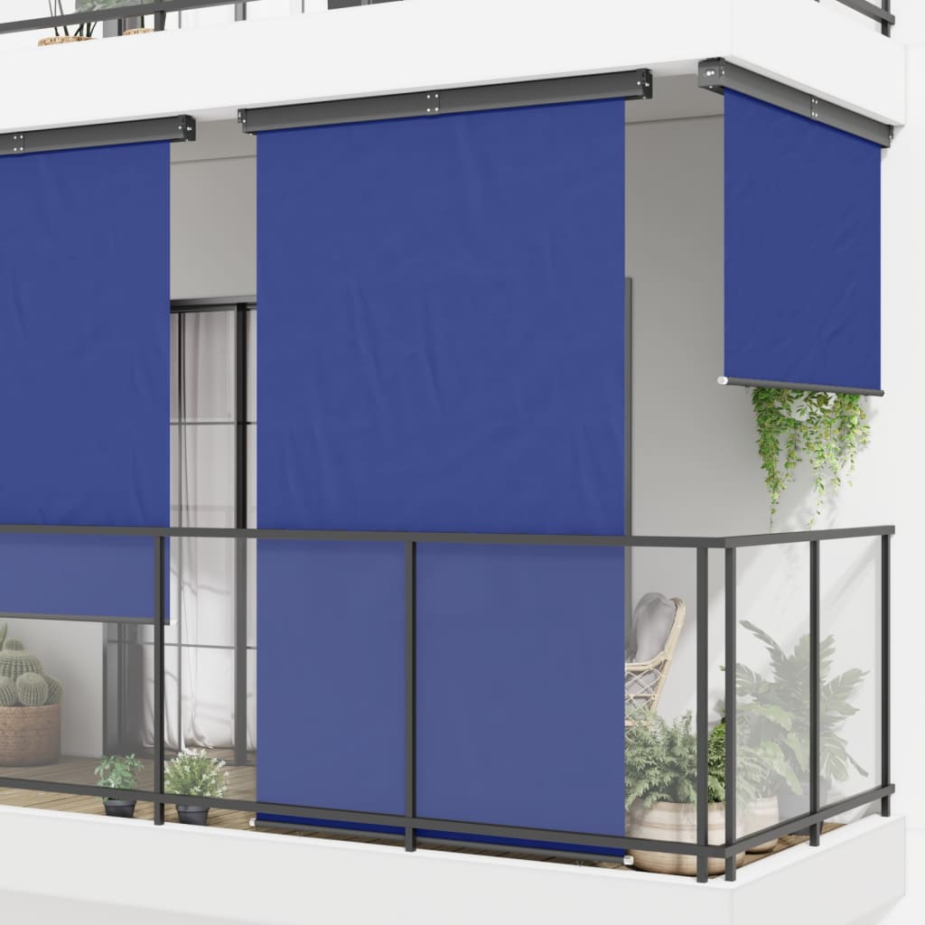 

vidaXL Balkonscherm 140x250 cm blauw