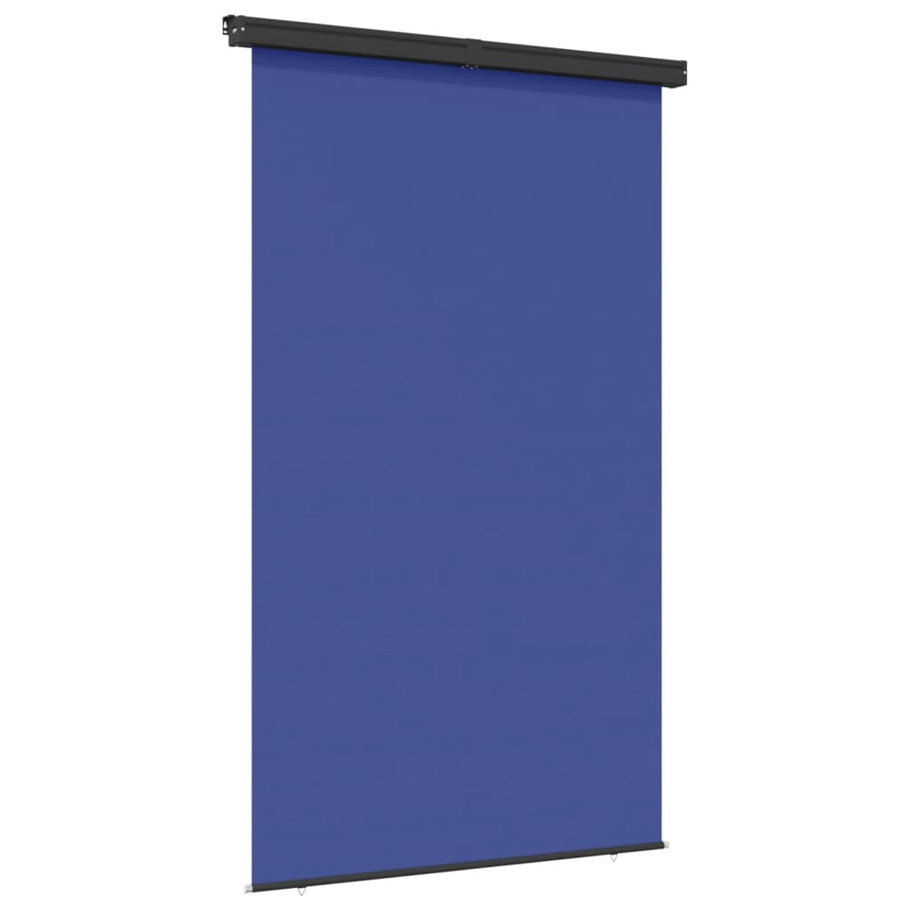 Balkon-Seitenmarkise 165x250 cm Blau