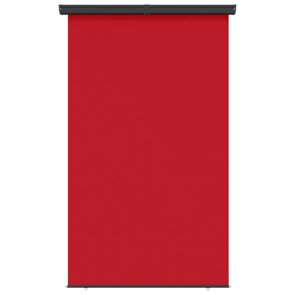  Bočná markíza na balkón 160x250 cm červená