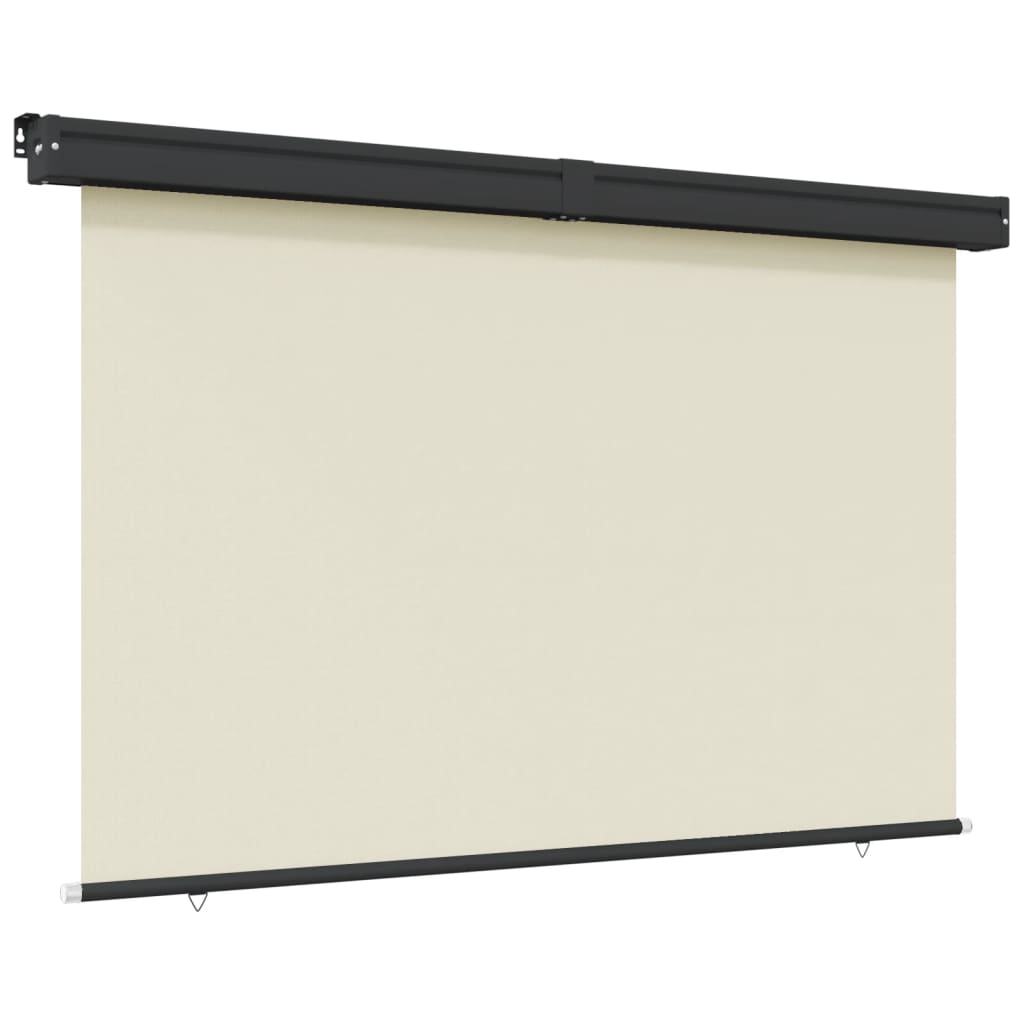 Balkon-Seitenmarkise 175x250 cm Creme