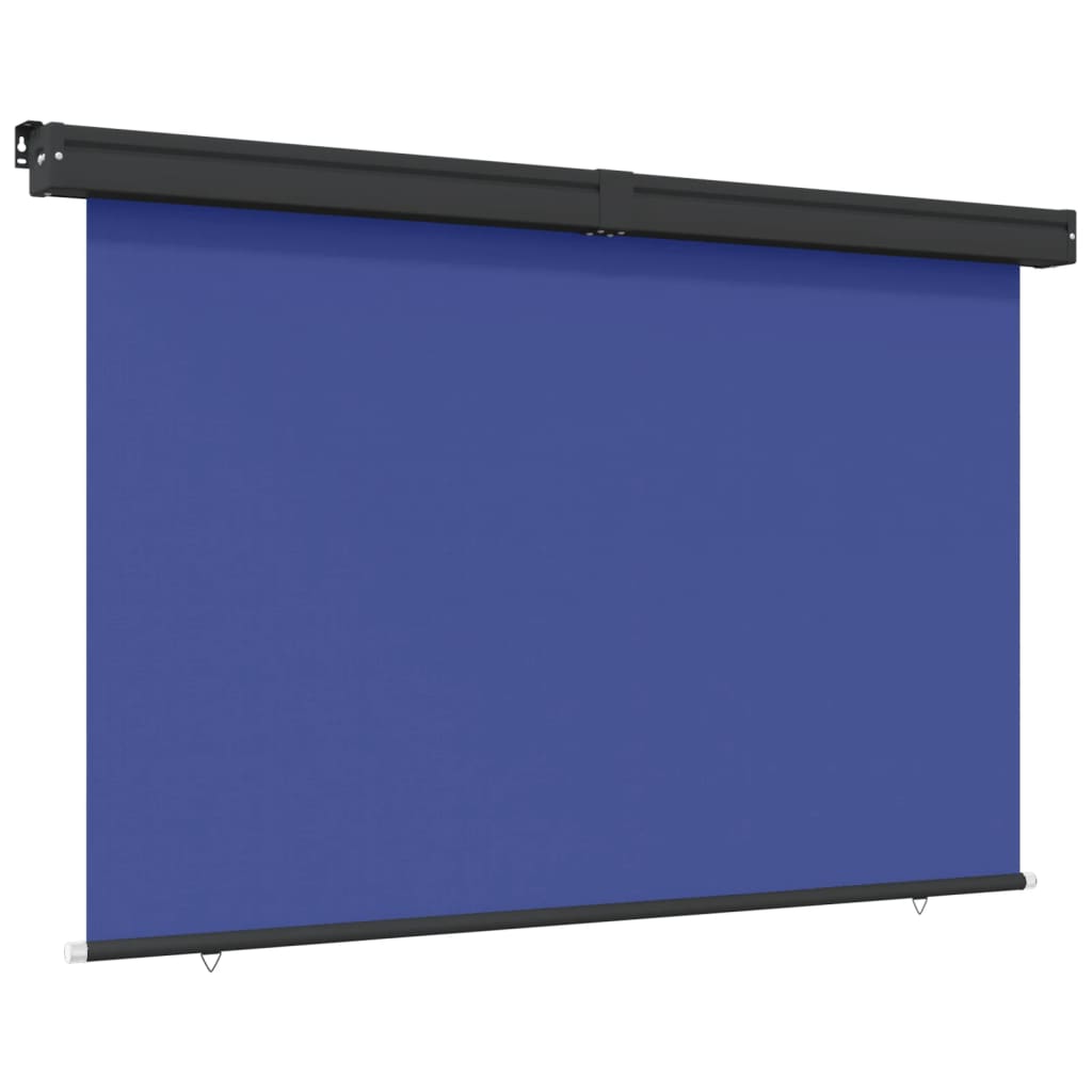 Balkon-Seitenmarkise 175x250 cm Blau