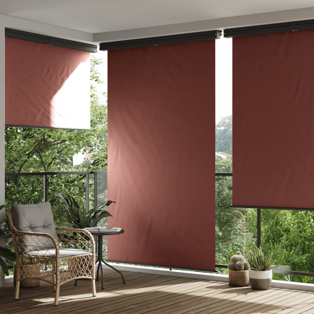 vida XL Balkon-Seitenmarkise 170x 250 cm Braun