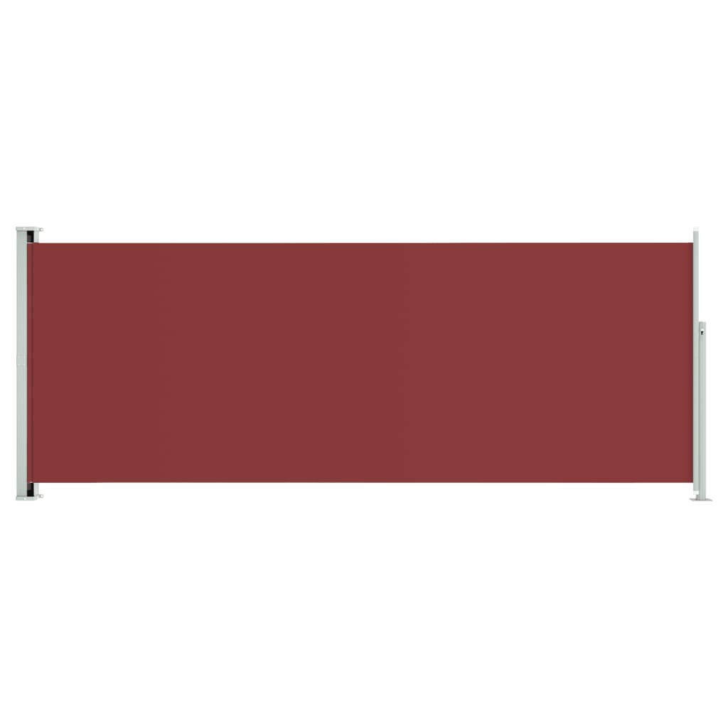 Seitenmarkise Ausziehbar 117x300 cm Rot
