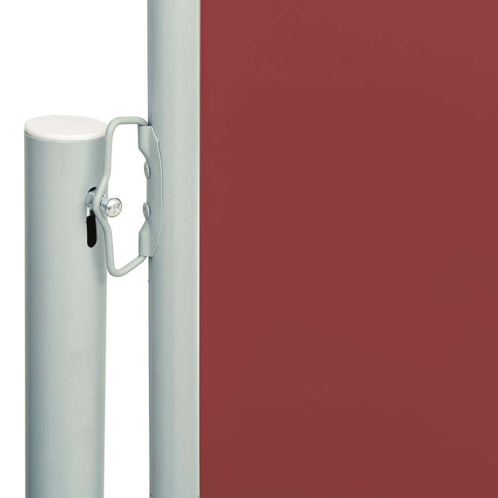 

vidaXL Windscherm uittrekbaar 117x300 cm rood