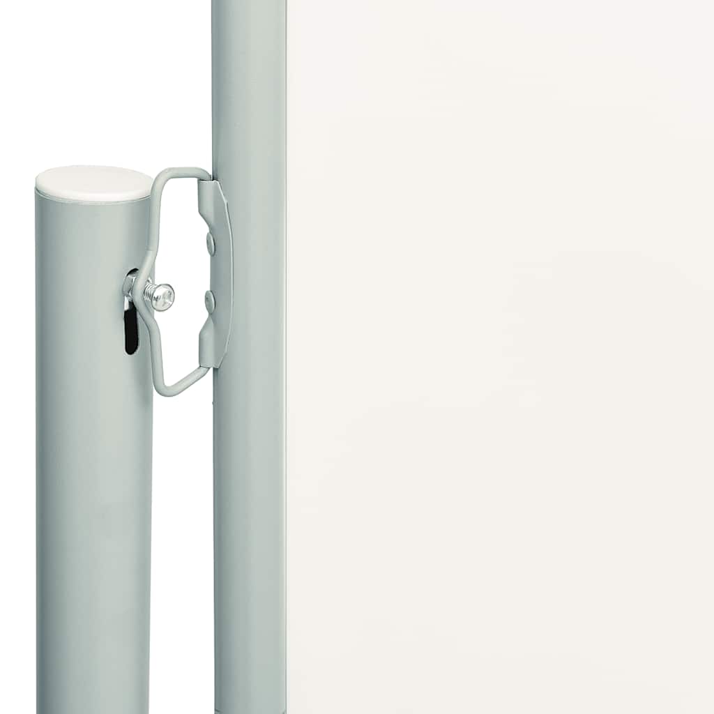 

vidaXL Tuinscherm uittrekbaar 117x600 cm crèmekleurig