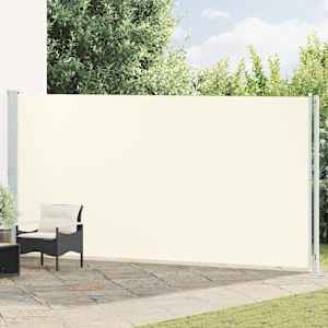 Zatahovací boční markýza 200x614 cm krémová - obrázek 1