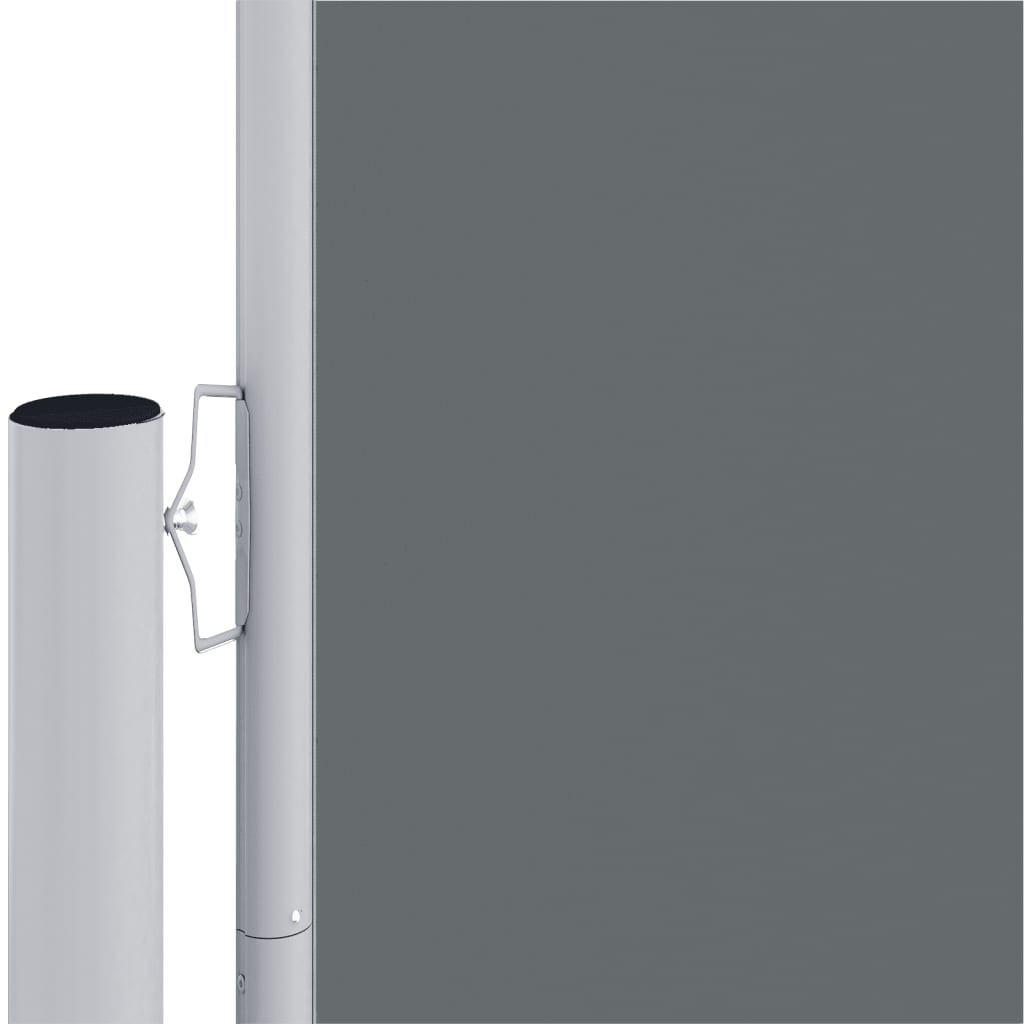 

vidaXL Tuinscherm uittrekbaar 220x600 cm antracietkleurig