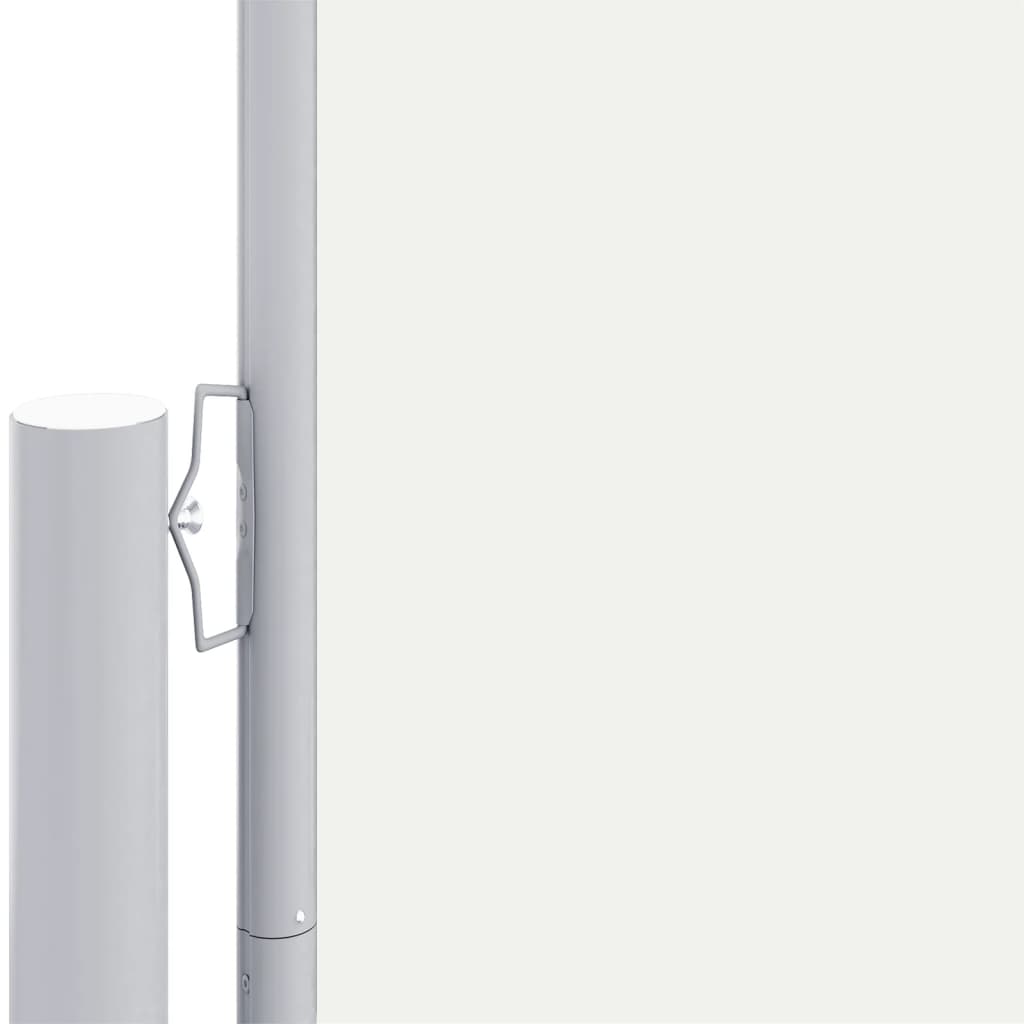 vidaXL krémszínű behúzható oldalsó napellenző 180 x 1000 cm