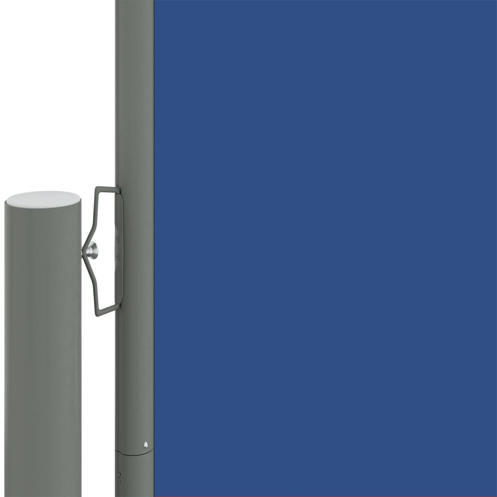 vidaXL Windscherm uittrekbaar 220x1000 cm blauw afbeelding