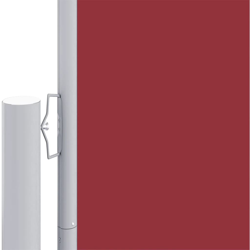 vidaXL Windscherm uittrekbaar 180x1200 cm rood afbeelding