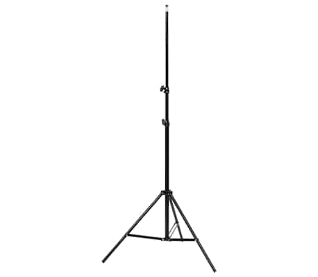 Kit Studio Photo Complet : Lampes, Pieds Et Parapluies – Noir, Neuf