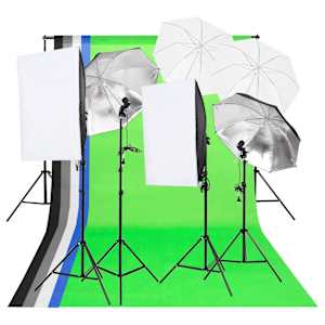 vidaXL fotostuudio valgustuskomplekt