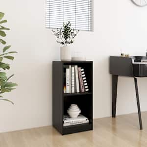 vidaXL Βοηθητικό Ντουλάπι Μαύρο 35,5 x 33,5 x 76 εκ. Μασίφ Ξύλο Πεύκου
