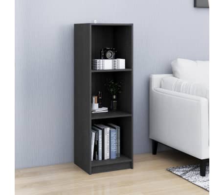 vidaXL Biblioth&egrave;que/S&eacute;parateur de pi&egrave;ce gris 36x33x110 cm pin massif