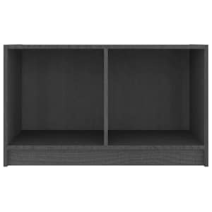 TV stolek šedý 70 x 33 x 42 cm masivní borové dřevo - obrázek 5
