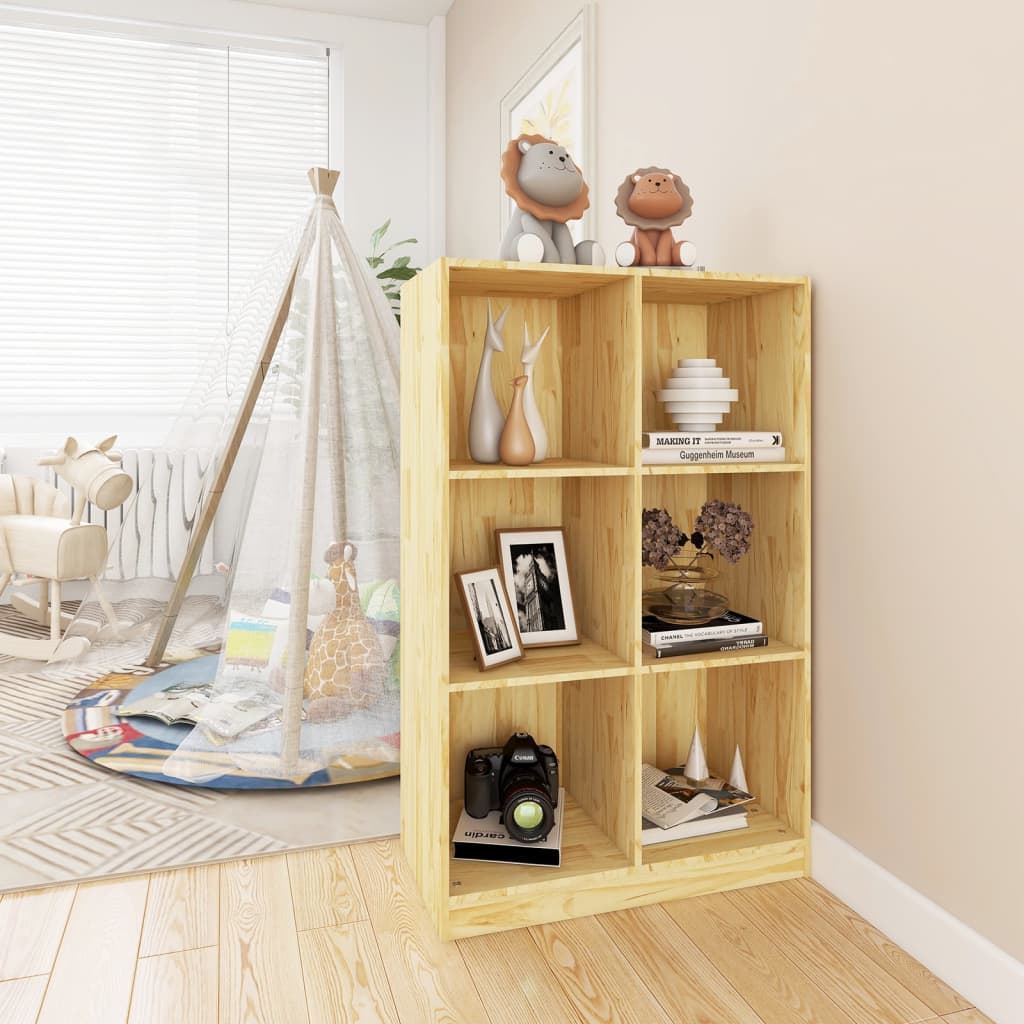 

vidaXL Boekenkast 70x33x110 cm massief grenenhout