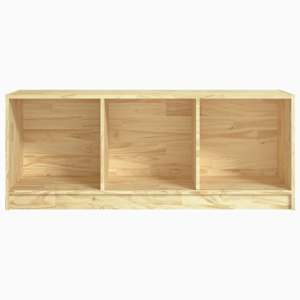 TV stolek 104 x 33 x 41 cm masivní borové dřevo - obrázek 3