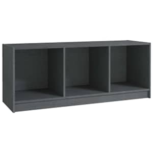 vidaXL telerikapp, hall, 104x33x41 cm, t&auml;ism&auml;nnipuit