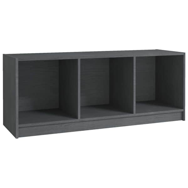 vidaXL telerikapp, hall, 104x33x41 cm, t&auml;ism&auml;nnipuit