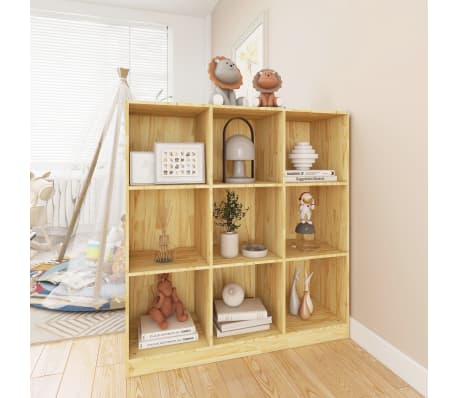 vidaXL Biblioth&egrave;que/S&eacute;parateur de pi&egrave;ce 104x33,5x110 cm pin massif