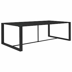 vidaXL &otilde;ue s&ouml;&ouml;gilaud, antratsiithall, 120x60x66 cm alumiinium
