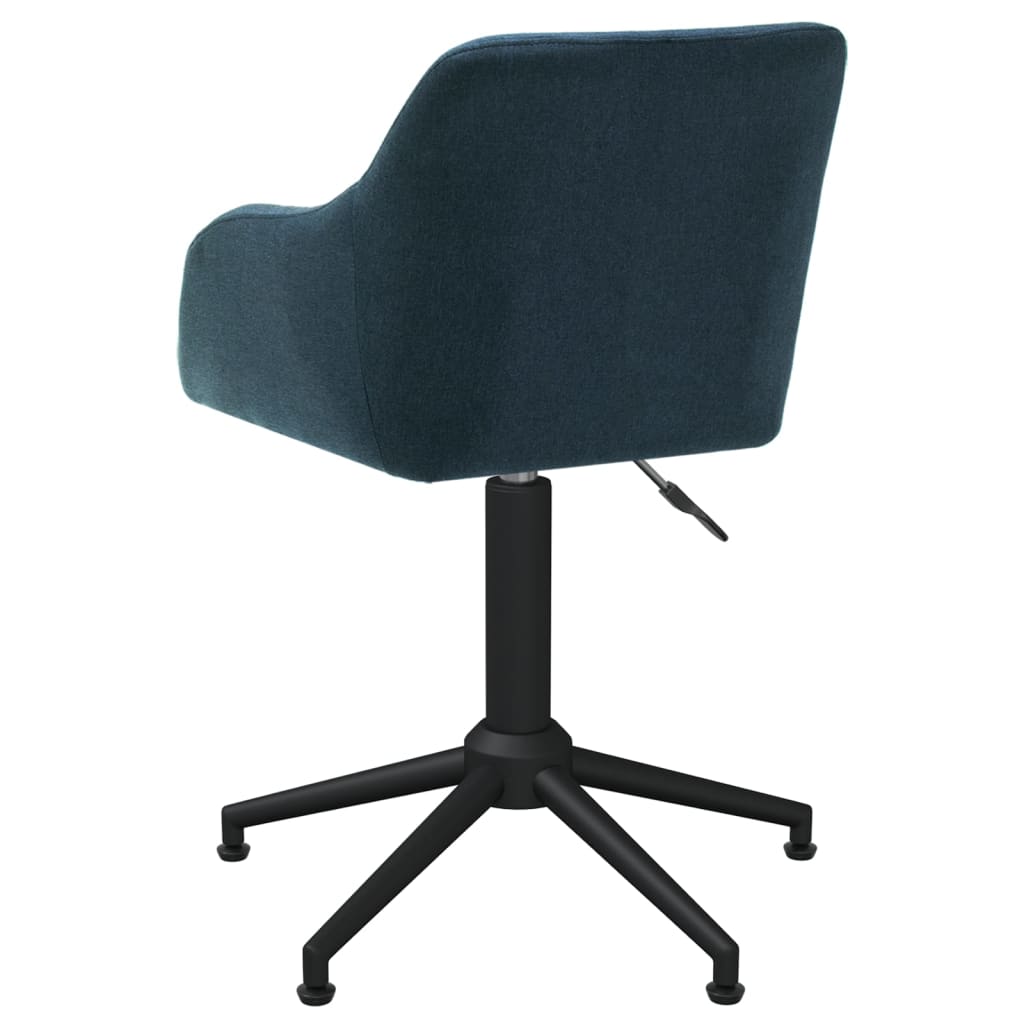 Pasukamos valgomojo kėdės, 4vnt., mėlynos spalvos, audinys | Stepinfit