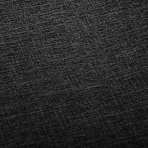 Otočná jídelní židle černá textil - obrázek 6