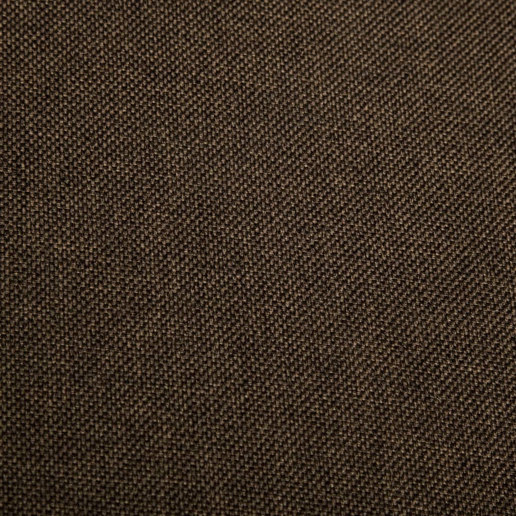 Pasukama valgomojo kėdė, tamsiai ruda, audinys (330489) | Stepinfit