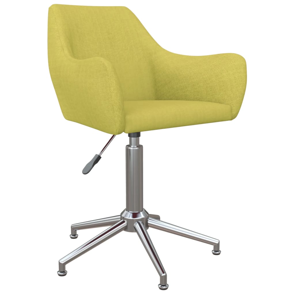 Pasukama biuro kėdė, žalios spalvos, audinys (330956)