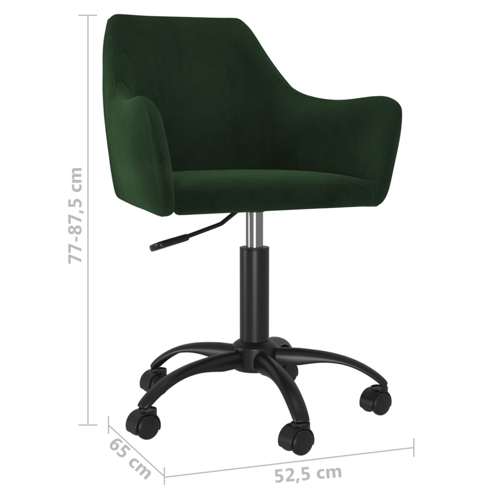 Pasukamos valgomojo kėdės, 6vnt., tamsiai žalios, aksomas | Stepinfit