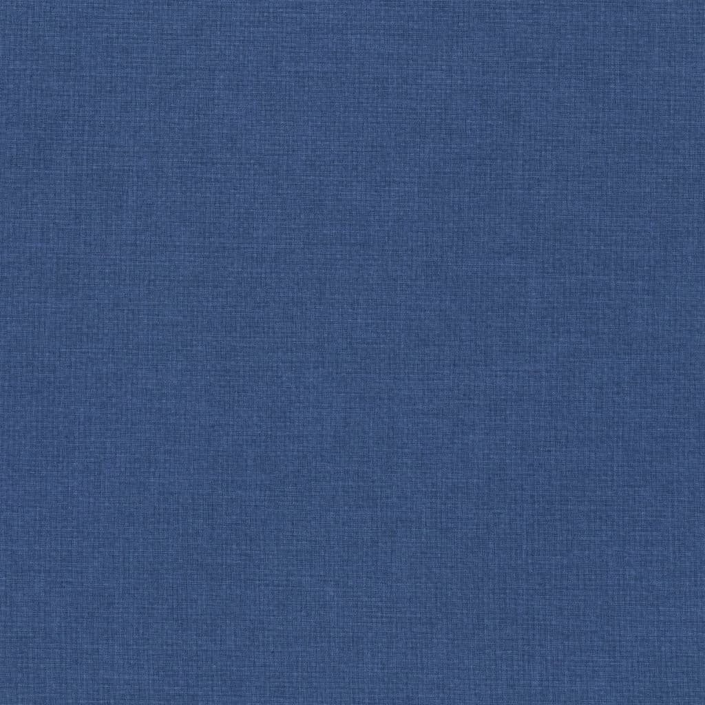 Otočné jídelní židle 6 ks modré textil