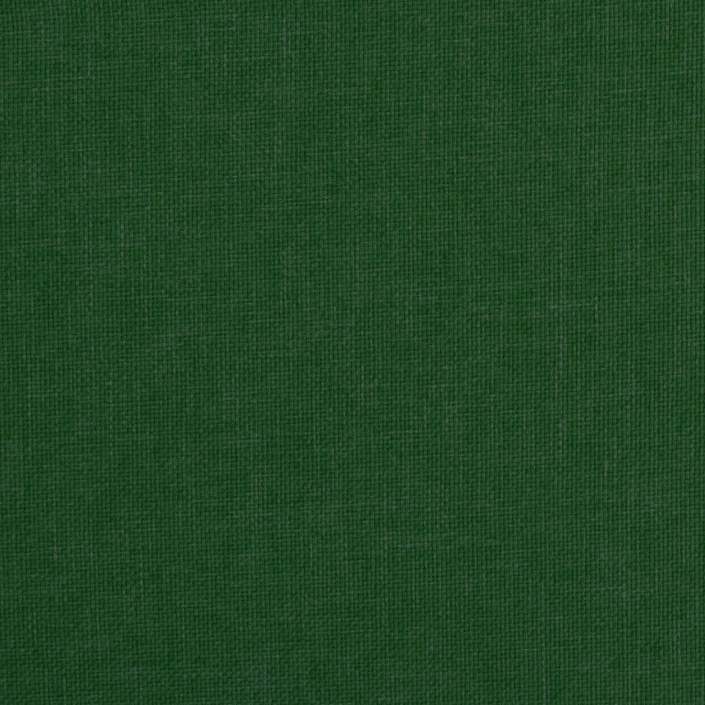 Zvedací masážní polohovací křeslo tmavě zelené textil