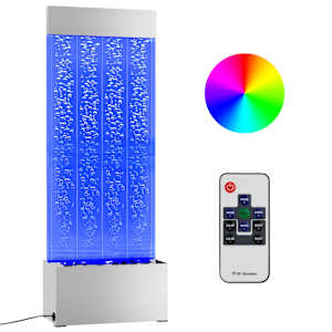Bublinkový panel s RGB LED nerezová ocel a akryl 110 cm - obrázek 2