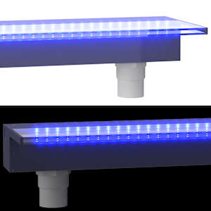 Přelivový vodopád s RGB LED osvětlením akryl 90 cm - obrázek 9