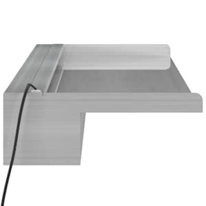 Přelivový vodopád s RGB LED osvětlením nerezová ocel 90 cm - obrázek 9