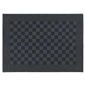 vidaXL Geschirrt&uuml;cher 20 Stk. Schwarz und Grau 50x70 cm Baumwolle