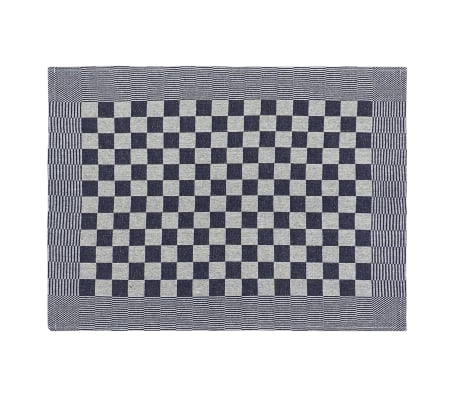vidaXL Keukendoeken 20 st 50x70 cm katoen blauw en wit