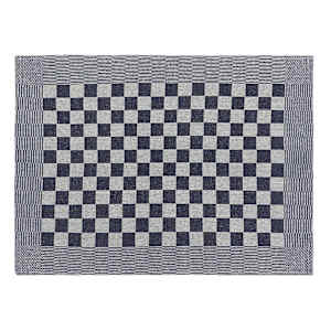 vidaXL Keukendoeken 20 st 50x70 cm katoen blauw en wit