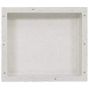 vidaXL Shower Niche Matt White 41x36x10 cm