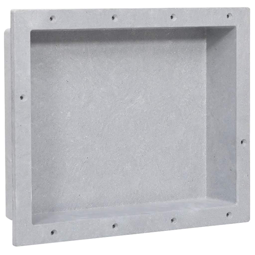 vidaXL Nișă de duș, gri mat, 41x51x10 cm vidaXL Nișă de duș, gri mat, 41x51x10 cm