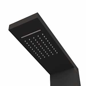 Sprchový panel set hliník černý - obrázek 5