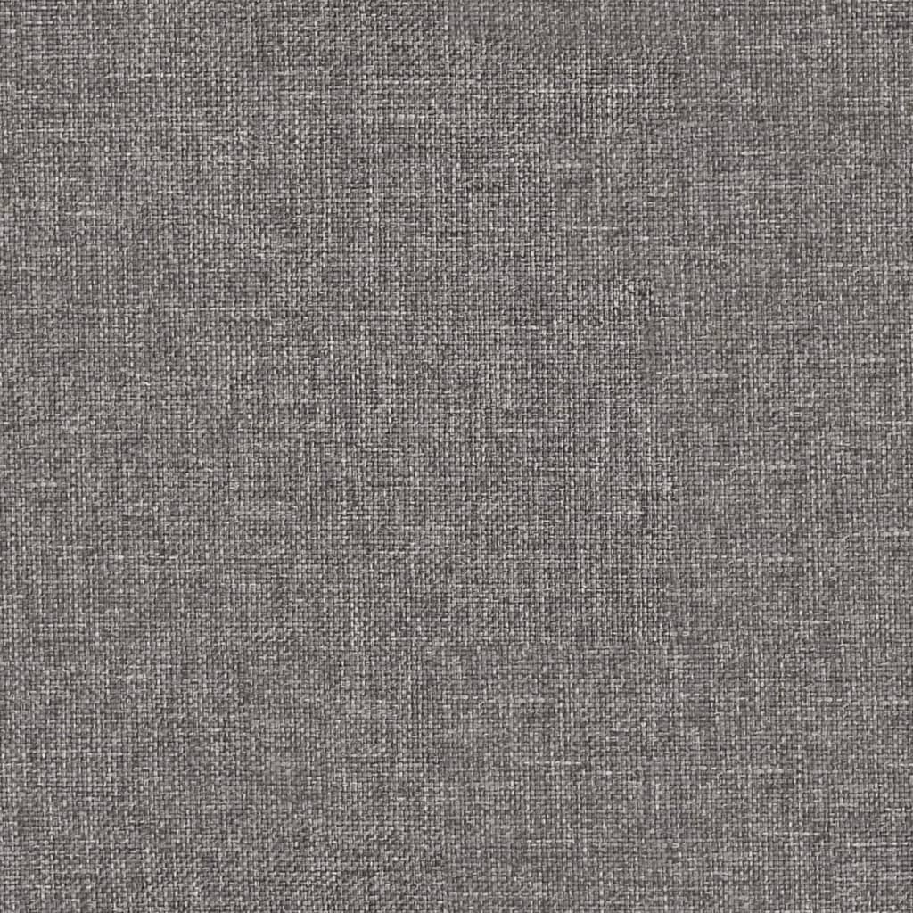 Scaune de bucătărie pivotante, 6 buc., gri închis, textil