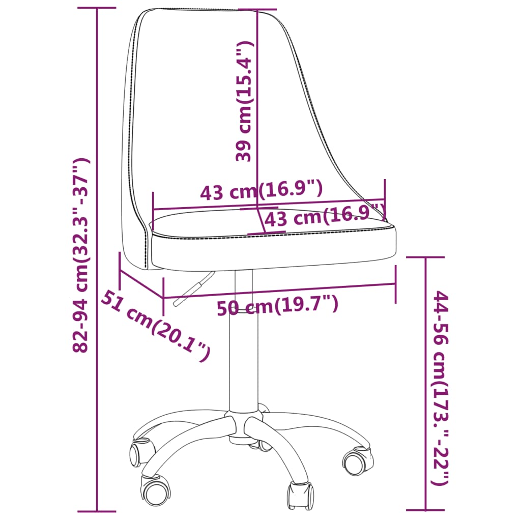 Scaun de bucătărie pivotant, roșu vin, material textil
