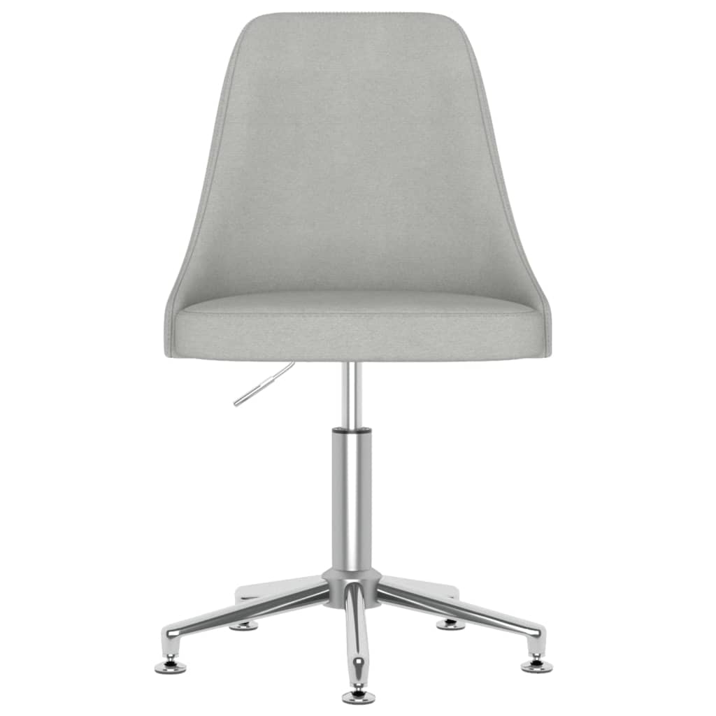 világosszürke szövet forgó étkezőszék