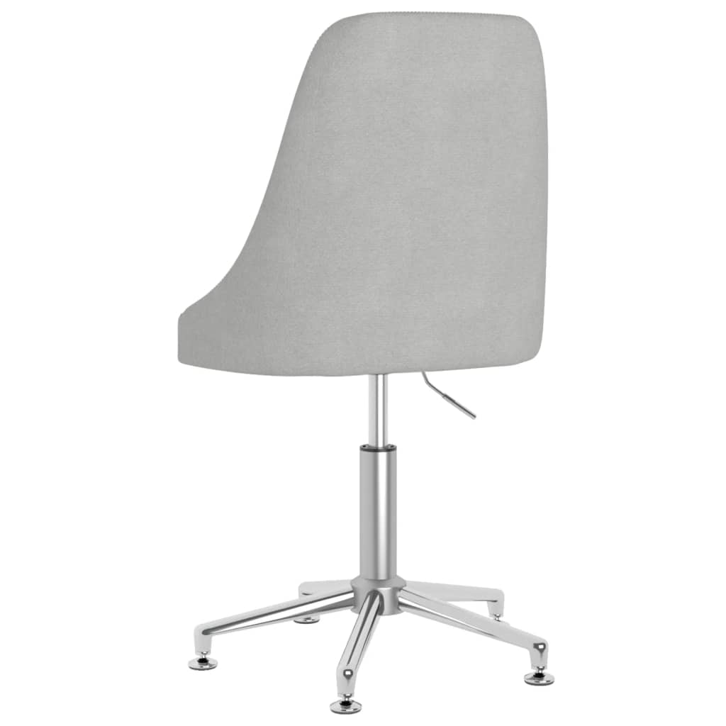 világosszürke szövet forgó étkezőszék