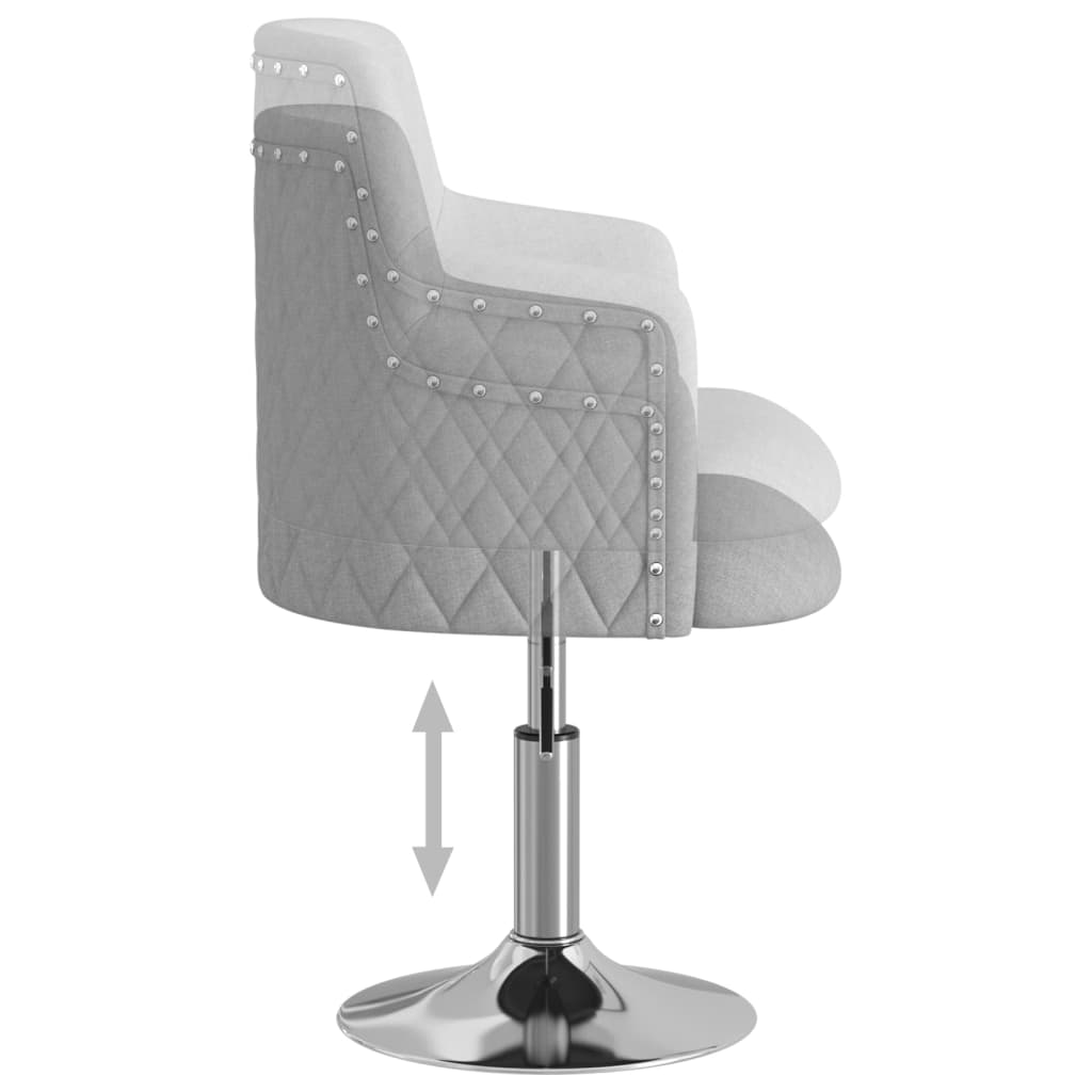 világosszürke szövet étkezőszék